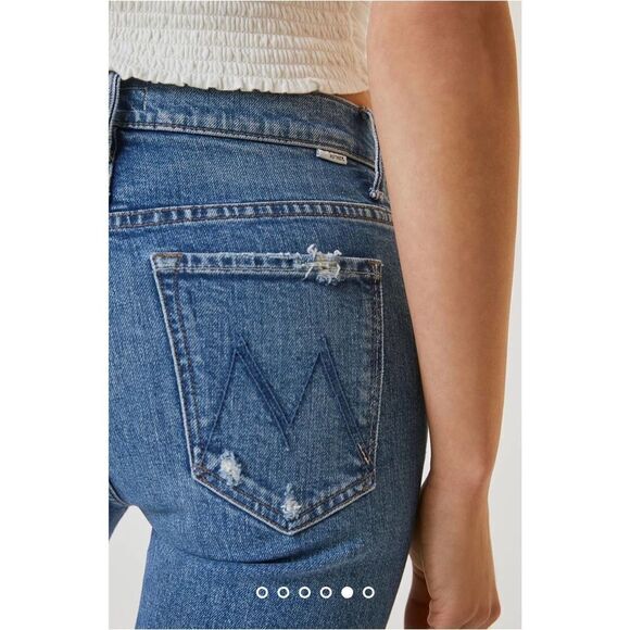 MOTHER The Insider Mid-Rise Ankle Jeans 26” - Picture 5 of 10